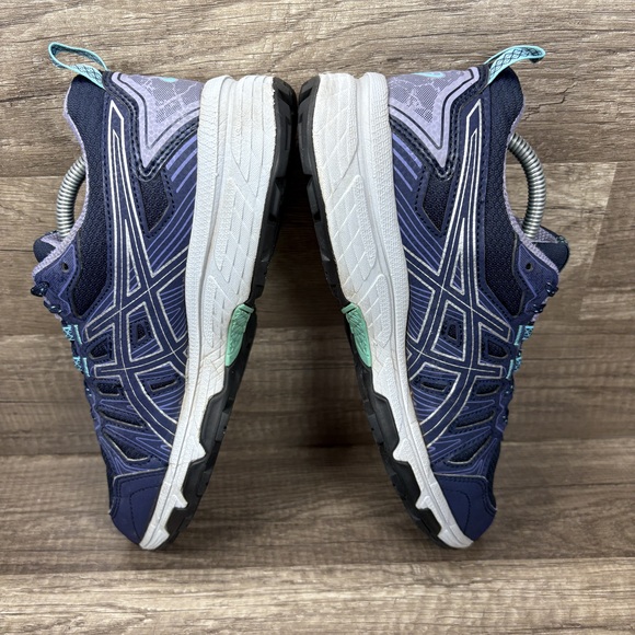Asics Gel-Venture 7 Blue Purple Womens US Size 8 EUR 39.5 1012A476 Running Shoes - Picture 6 of 10